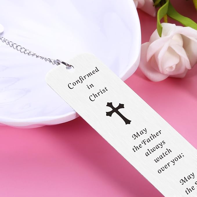 2026 Confirmation Gifts for Teenage Girls Boys Christian Gifts Bookmark for Kids Baptism Gifts for Christian Godson Goddaughter Catholic Confirmation Gifts for Birthday Christmas Religious Bulk Gifts