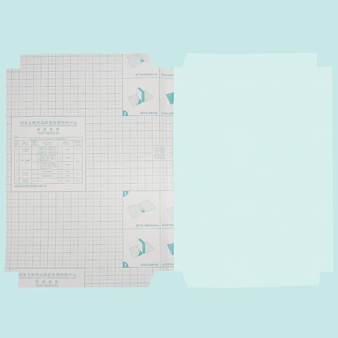 ONTYZZ 10pcs Self Adhesive Bookcover Sticky Book Protector Film Easy Peel for Books Documents Textbook Paperbacks 43CM*30CM
