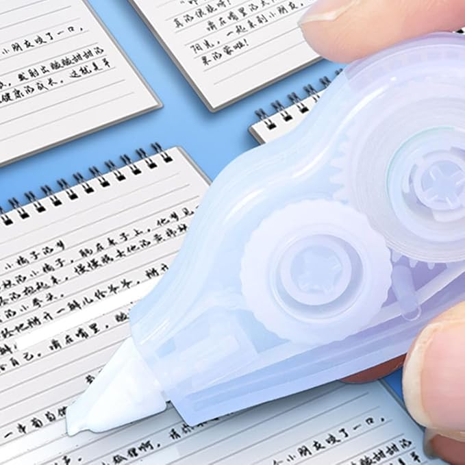 Veemoon 10pcs Correction Tape Set Portable Adhesive Writing Tapes for School and Office Use for Students and Professionals
