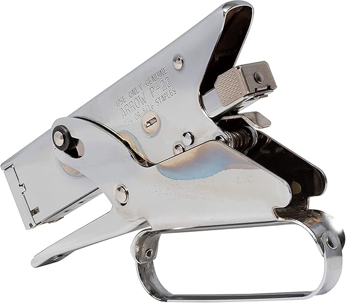 Arrow Fastener P22 Heavy Duty Handheld Plier Stapler for Crafts, Office, and Insulation, Uses 1/4-Inch and 5/16-Inch Staples
