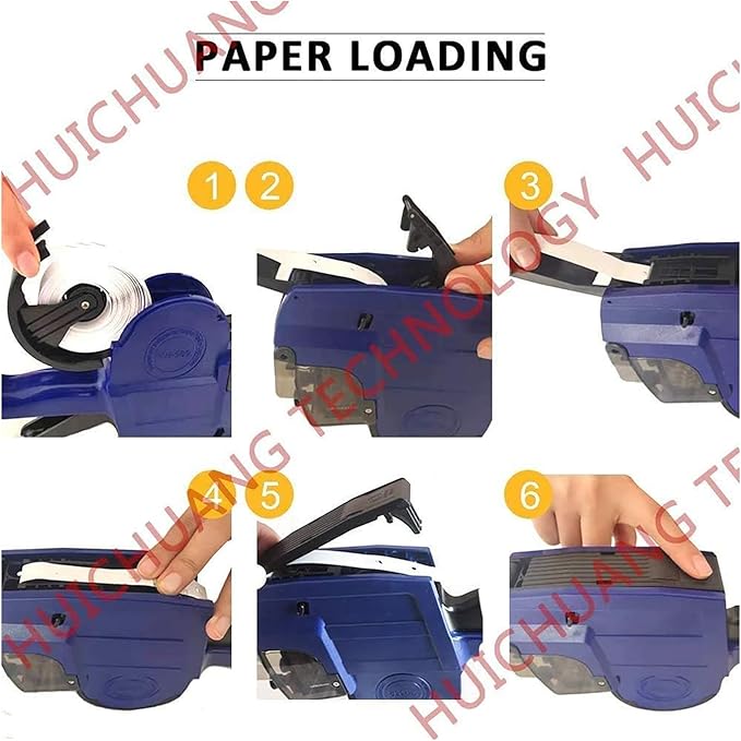 MX-6600 Price Labels, 1,6000 Blank Price Tag 2-line Pricing Gun Labels for Retail, Suitable for MX-6600, MX-6602, G6000, YH-689 and Many Other 2 Line Pricing Gun Labeling Machines (Not Include Gun