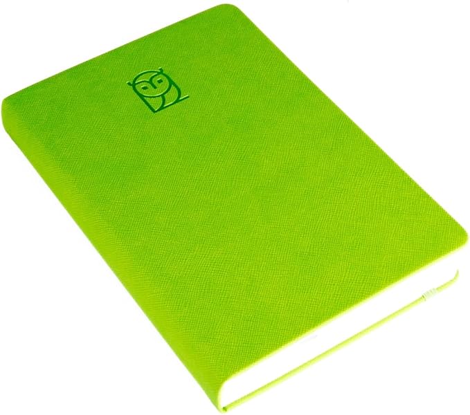 Wyze Planner Undated Daily Planner – 6-Month A5 Productivity Organizer with Full Page Per Day, Hourly Schedule, Goal Setting, Habit Tracker, Weekly & Monthly Pages – Hardcover Time Management Notebook (Lime Green)