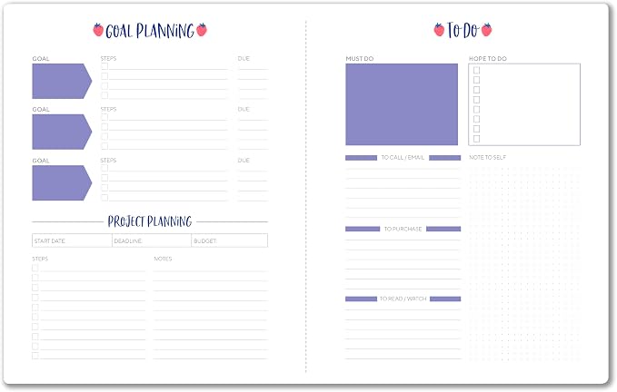 High Note 2027 Monthly Planner, 17-Month Planner: August 2026 – December 2027, 7.75" x 9.75", with Flexible Cover, Gold Foil, Project & Goal Planning Pages by Jess Phoenix