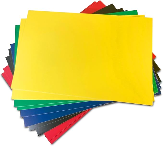 Flipside Products 20" x 30" Color Assortment (5 Colors) Foam Board, Arts and Crafts, 3/16" Thick, Presentations, Signboards, Backing Board, Display, Pack of 10