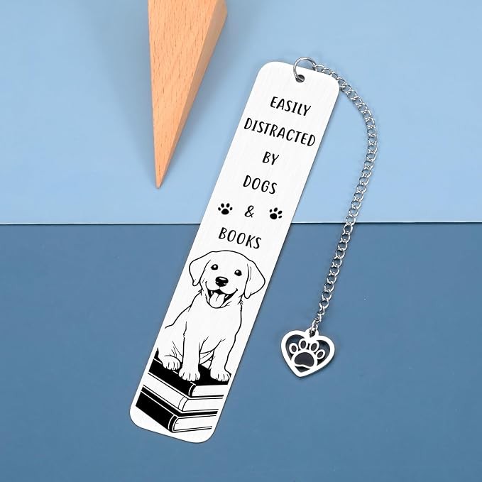 Labrador Retriever Gifts, Dog Lovers Gifts for Women Dog Lovers, Dog Gifts for Owners Men Women, Funny Bookmarks for Womens Men Stocking Stuffers for Christmas Dog Lovers Dog Mom Gifts for Women