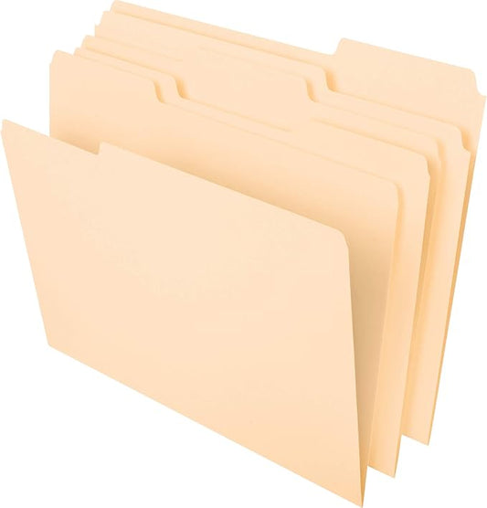 Pendaflex, PFX86413, Heavyweight Manila File Folders, 50 / Box, Manila