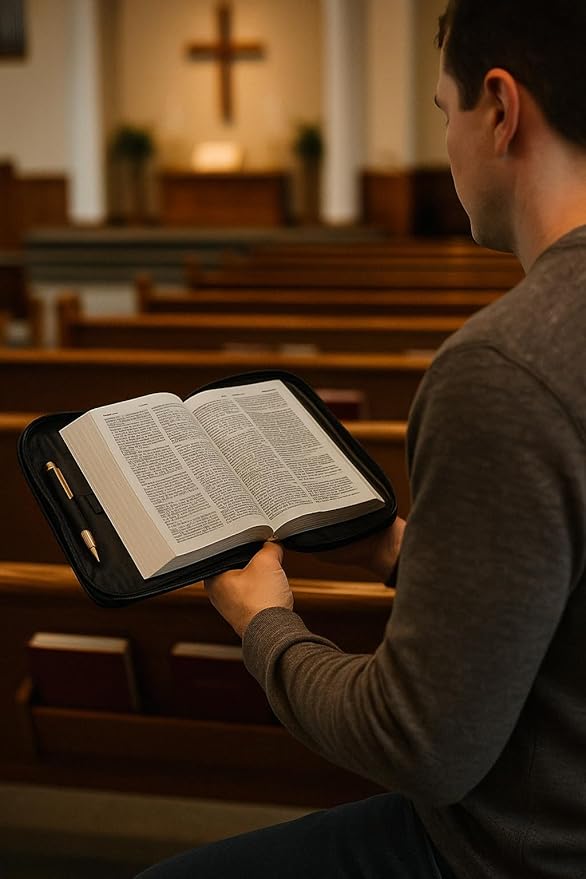 Leather Book Covers/Bible Covers with Handle (X-Large)