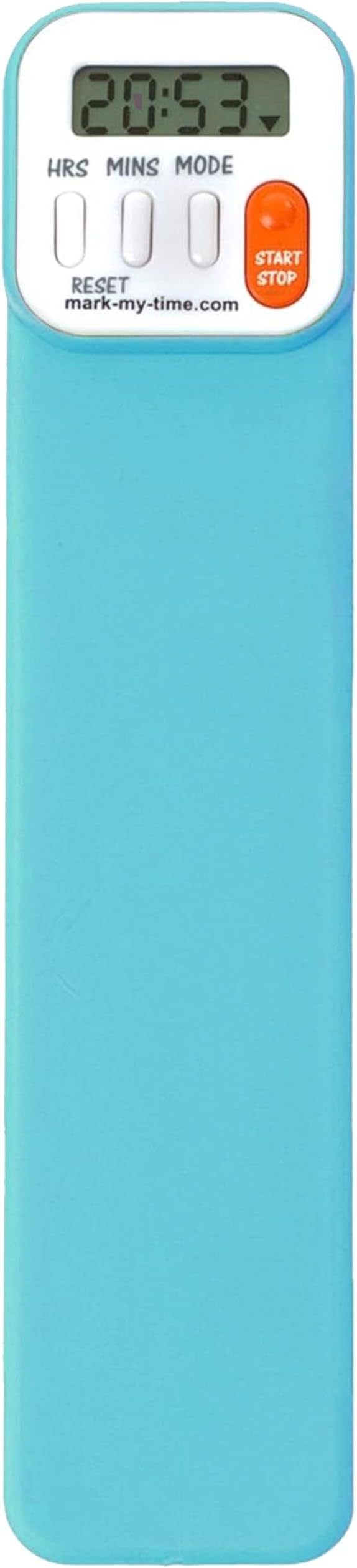 Mark My Time Reading Timer and Bookmark for Kids, Cool Bookmarks and Reading Incentives, Great Christmas Gift & Stocking Stuffer for Book Lovers - Aqua