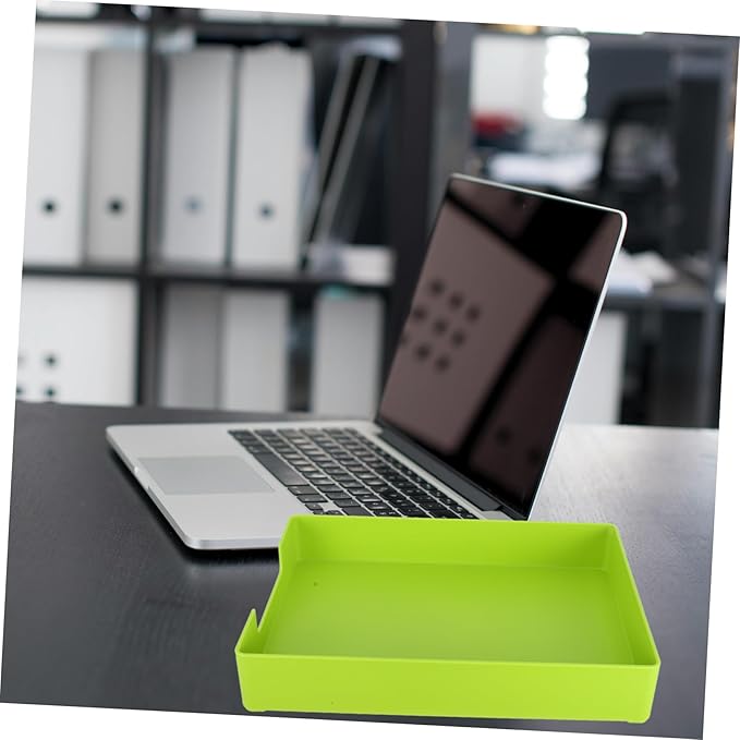 Gadpiparty Document Storage Box for Office Paper Tray Desktop Organizer Stationery Supplies Holder Desk File Organizer