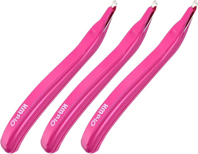 YOKIVE 3 Pcs Staple Remover, Office Magnetic Stapler Puller | Remove Staples Great for Office Home Desktop Accessories (Rose Red)