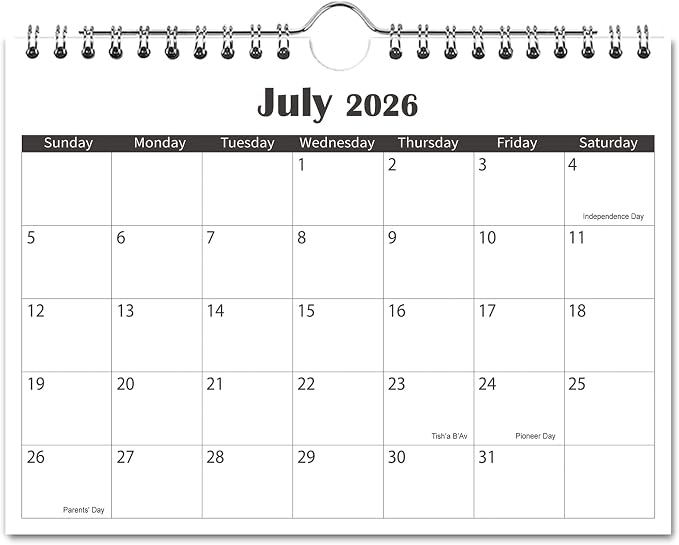 2026 Mini Calendar, 2026-2027 Small Calendar Runs from July 2026 until December 2027, 6.4''x8.5'', Small Wall Calendar for Desk, Kitchen, RVs, Bulletin Board or Fridge