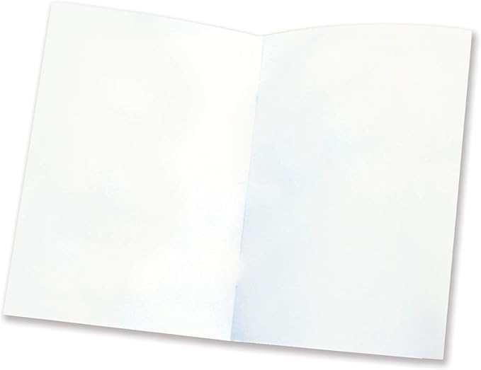 Carson Dellosa | Blank Book for Journaling | High-Gloss Cover, 7-inch x 10-inch, 8pgs