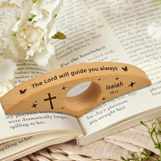 Quimoy Book Page Holder for Reading,Thumb Books Page Holder, Books Reading Accessories Gifts for Book Lovers Teachers Students Friends