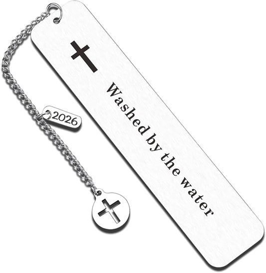 Baptism Gifts for Girl Boys Bookmark Gift for First Communion Christening Gifts for Goddaughter Godson Godchild Baby Girl Adult Baptism Gifts for Women Men Friends Catholic Gifts Religious Bookmarks