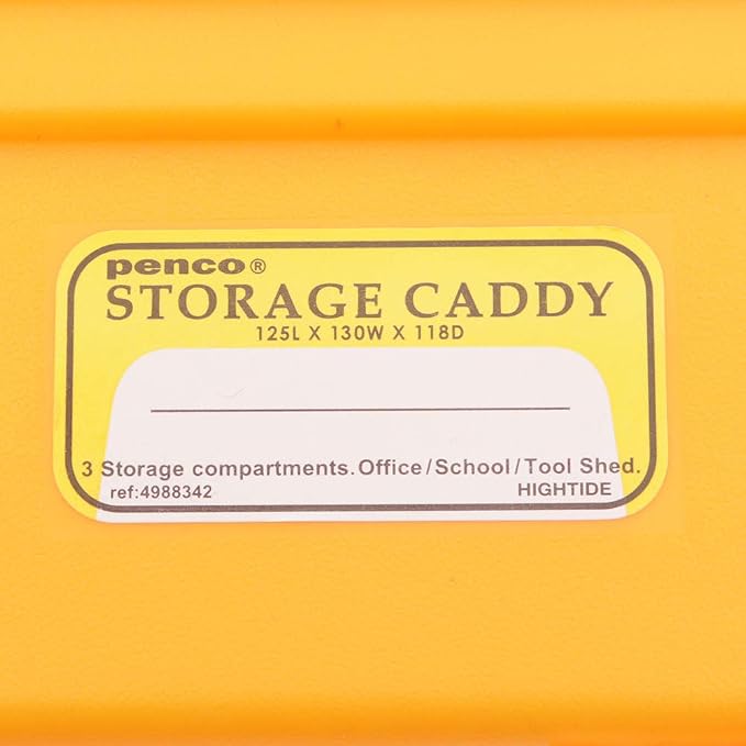 HIGHTIDE PENCO Storage Caddy S (Yellow)