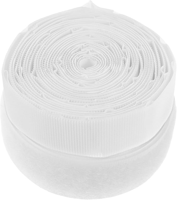 MAGICLULU Heavy Duty Double-Sided Adhesive Tape for Curtains Tape for Doors Hook and Loop Fastener Strips