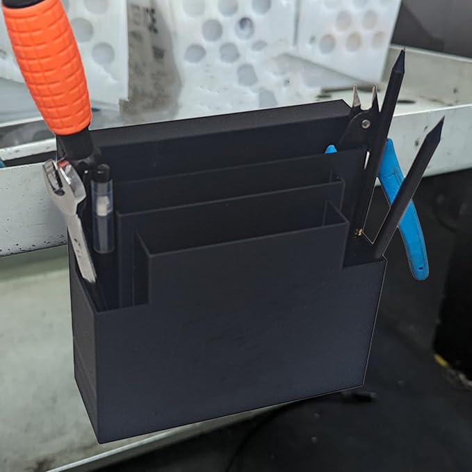 Storage Holder for LLV Mail Truck Accessories, Detachable Postal Mail Truck Car Organizer, Scanner Clips to it, Scanner Clips, Small Tools and compartments for Mail & Forms, Gift for Mailers