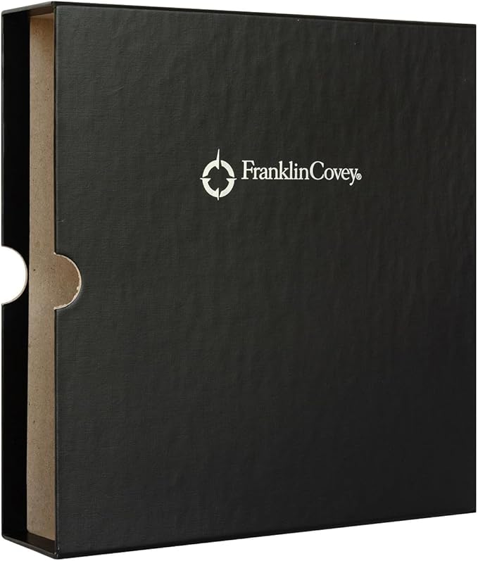 FranklinCovey - Storage Sleeve for FranklinCovey Planners | Protect Past and Future Planner Pages (Monarch, Black)