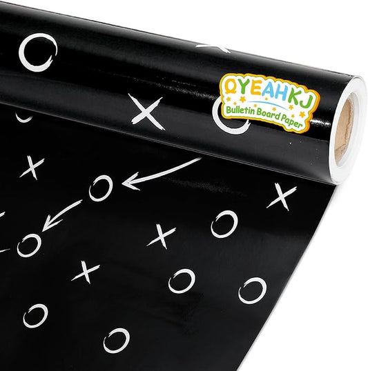 Qyeahkj Football Bulletin Board Paper Roll Football Tactic Bulletin Board Background Paper Fade Resistant Classroom Decoration Poster Art Craft Home Wall Education Decoration Supplies 17.7in x 20ft