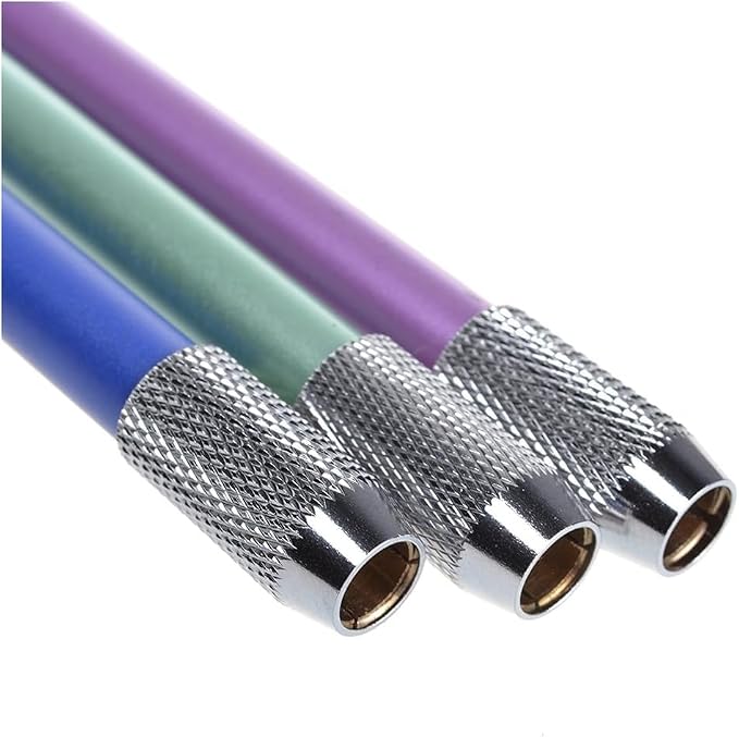 3pcs Multicolor metal Pencil Lengthened Extender Holder random,Desk Supplies Holders and Dispensers,Pencil Holders,Pencil and Pen Holders,Desk Accessories and Workspace Organizers,Office Products