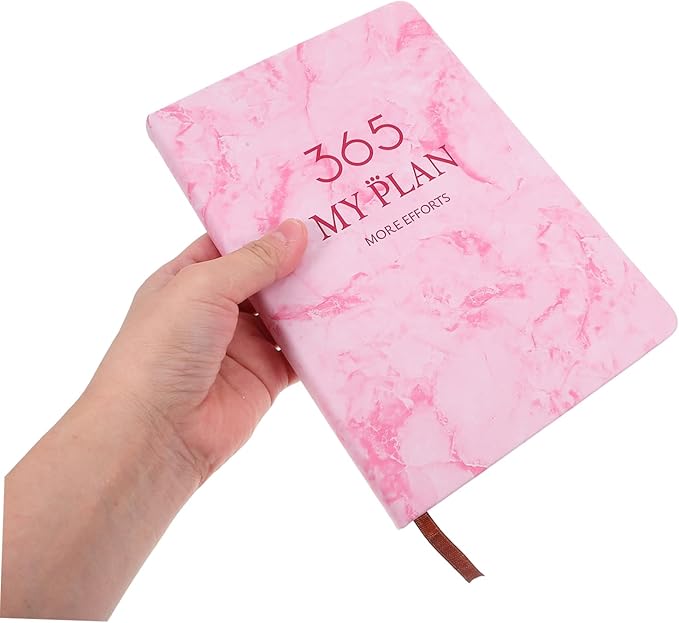 KALLORY Monthly Planner Notebook Dated Daily Planner Hardcover Portable Organizer Book