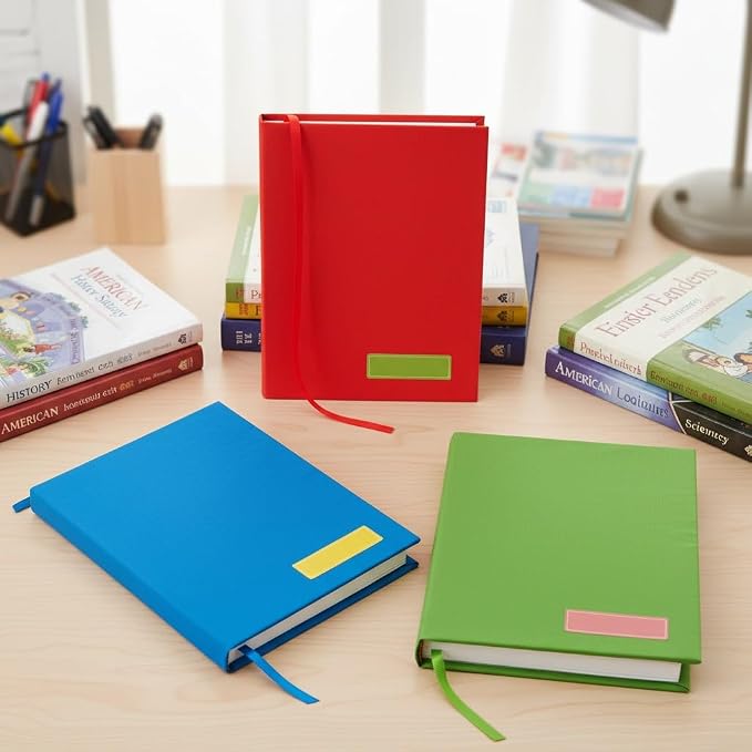 Jumbo Book Covers for Textbooks Hardcover XL — Fabric Text Book Cover Stretchable, Durable Protection for Oversized Volumes