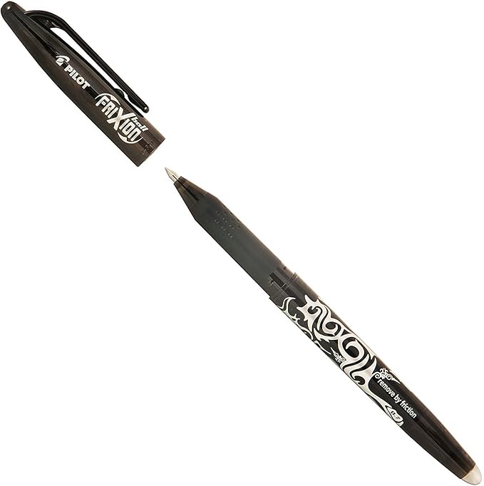 Unbekannt Pilot Pen Frixion Erasable Rollerball Pen (Pack of 4) Assorted Colours, Black, Blue, Red & Green, (4er Set Frixion Ball)