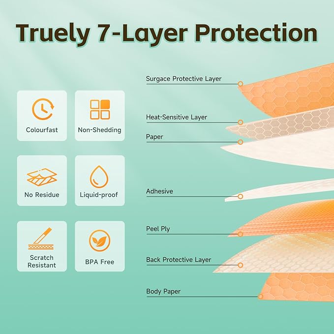 Thermal Labels DETONGER 1/2 Width Compatible Tape Refills Label Stickers Film Coatedfor Label Maker Tapes Home Office School Business Use Sticky Liquid-Proof 0.6"×1.2"(14×30mm) 230pcs White