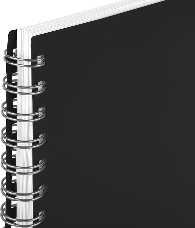 Mead Planner 2026-2027 Weekly & Monthly Academic 15-Month April-June, 8.5" x 11", Black (CAW62005)