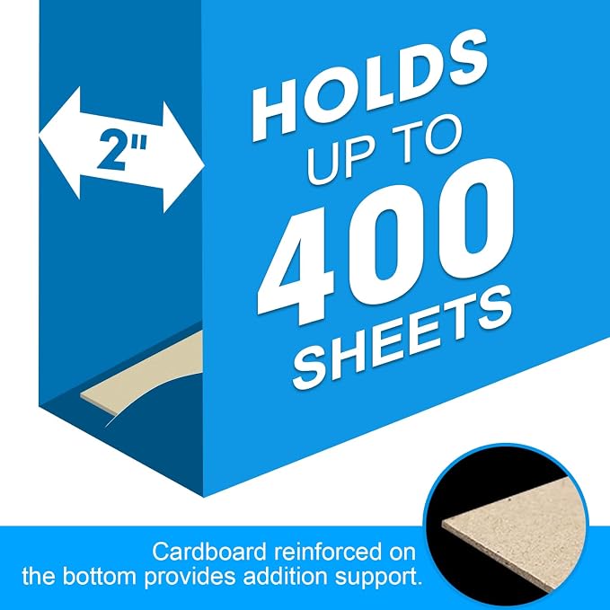 Extra Capacity Hanging File Folders, RAZCC 60 Pack Letter Size Reinforced Hanging Folders with Heavy Duty 2 Inch Expansion for Bulky Files, Filing Cabinet, Adjustable Tabs, Assorted Colors