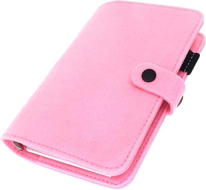 A6 Felt Binder Tender Pink