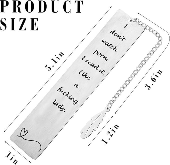 Funny Bookmarks for Women Teen Girls Book Lover Gifts Spicy Reader Book Mark Graduation Gift for Her Him Book Club Birthday Christmas Valentine Day Gift for Bookworm Friends Teacher Classmate