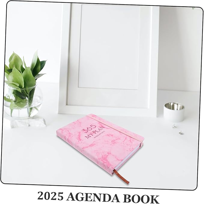 KALLORY Monthly Planner Notebook Dated Daily Planner Hardcover Portable Organizer Book