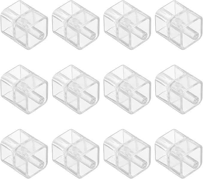 PATIKIL 12Pcs Tape Dispenser Core, Replacement Core for 8808/8809 Tape Dispenser Plastic Insert Parts for Home Office Warehouse Wrapping Packaging Mailing Shipping, Clear