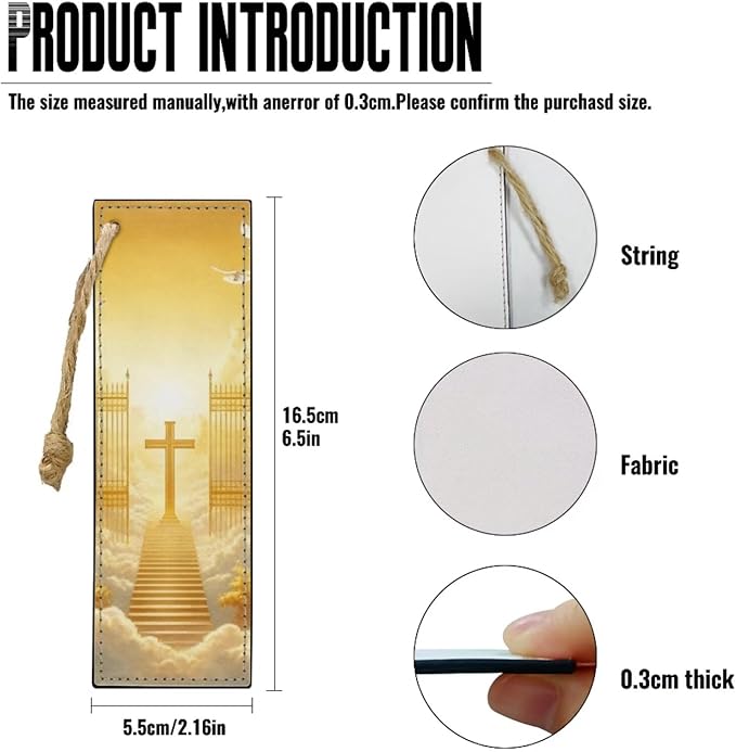 Bible Cover Case for Women Girls Personalized Leather Bible Bag with Name or Text Custom Small Bible Cases for Woman (The Cross of Heaven) Book Cover