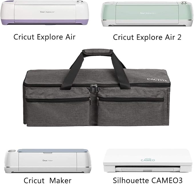YELAIYEHAO Carrying Bag Compatible with Cricut Explore Air and Maker, Waterproof Tote Bag Compatible with Cricut Explore Air and Supplies
