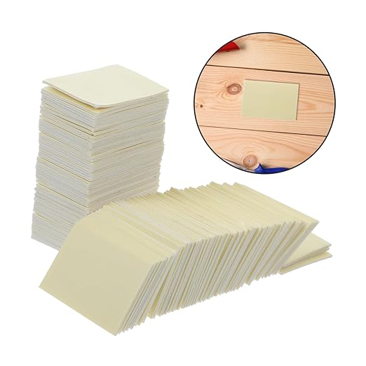 ULTECHNOVO 100pcs Double Sided Tape Mounting Sticky Tape Adhesive for Hangers Mirrors