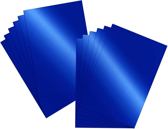 BAZIC Products Poster Board Metallic Blue 22" x 28" 25 Sheets