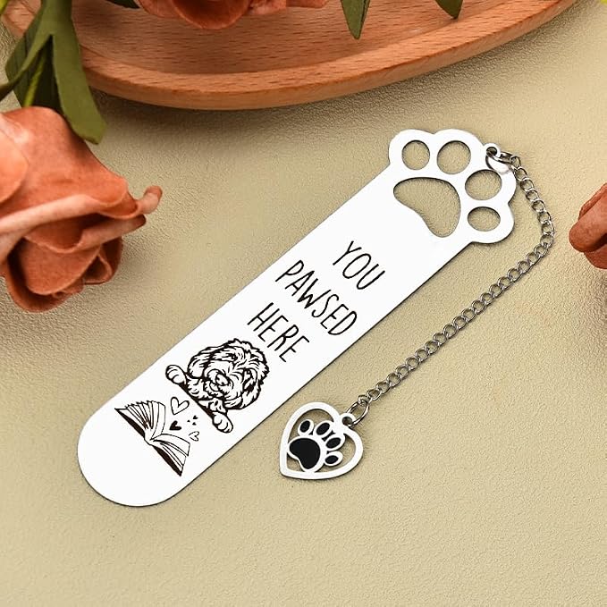 Book Lovers Gifts for Daughter Granddaughter Goldendoodle Dog Lovers Gifts for Readers Bookworms Dog Bookmarks for Women Men Goldendoodle Gifts for Friend Coworker Goldendoodle Dog Owners