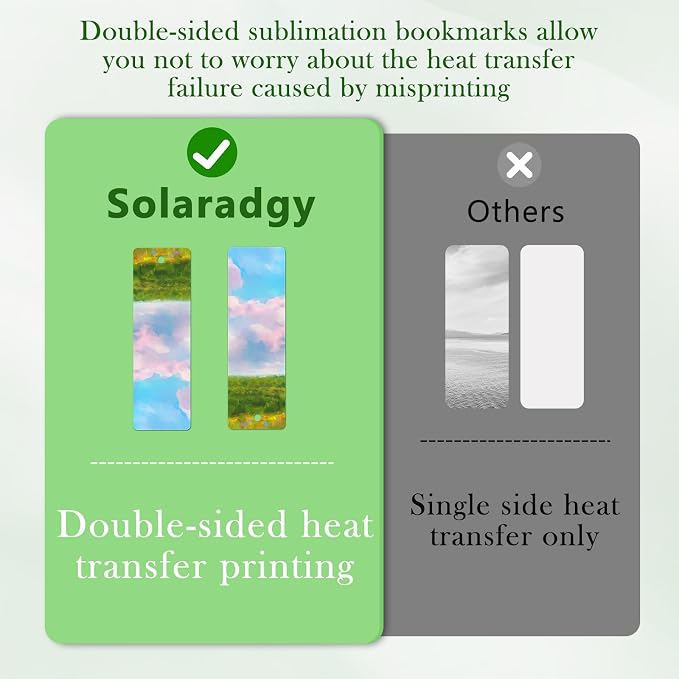 30 Sets Blank Sublimation Bookmarks Double Sided with Clear Bookmark Sleeves and Colorful Tassels for Crafts Heat Transfer Aluminum Metal DIY Bookmarks with Hole for Gifts
