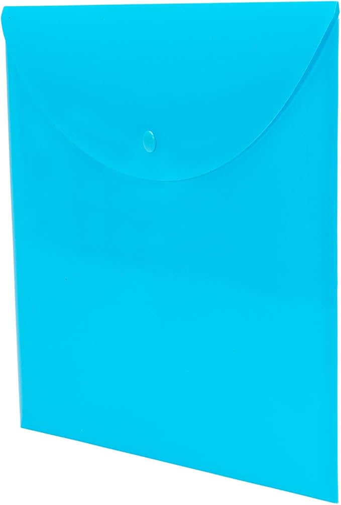 Smead Project Envelope, Snap Closure, Top Load, Letter Size (10, Teal)