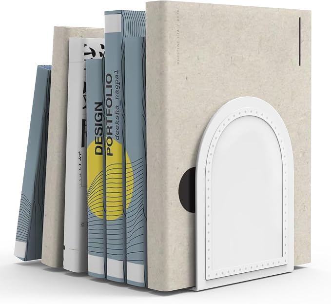 Bookends 2 Pair Bookend Metal Book Ends Universal Economy Bookends