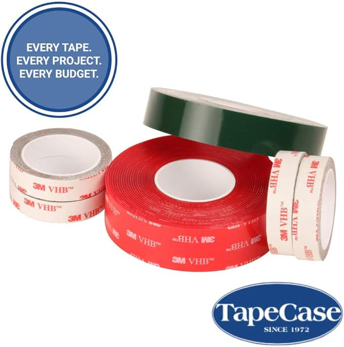 3M 1/2-5-RP32 VHB Tape 0.5 in width x 5 yd length (1 Roll),Gray