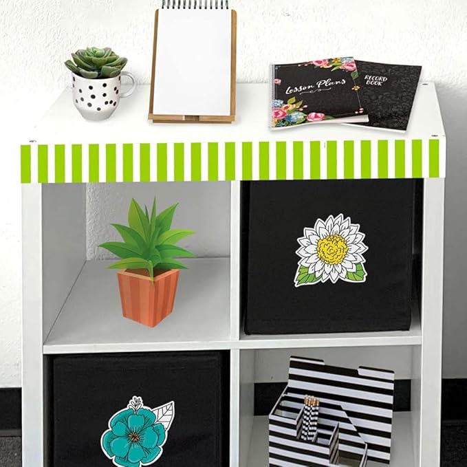 CTP Doodly Blooms 6" Cut-Outs Learning Décor Accents for Spring & Floral Classroom Theme (Creative Teaching Press 10680)