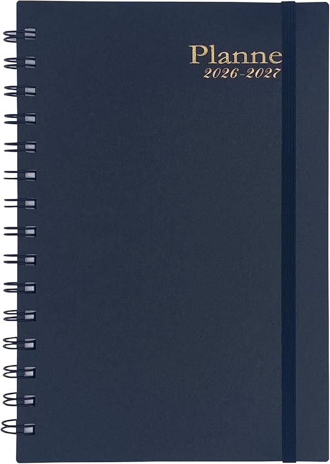 Planner 2026-2027,Weekly Monthly Planners 2026-2027,18 Monthly Planner from January 2026 to June 2027,Thick Paper,5.6"x 8.2",Daily Planners Notebook Black