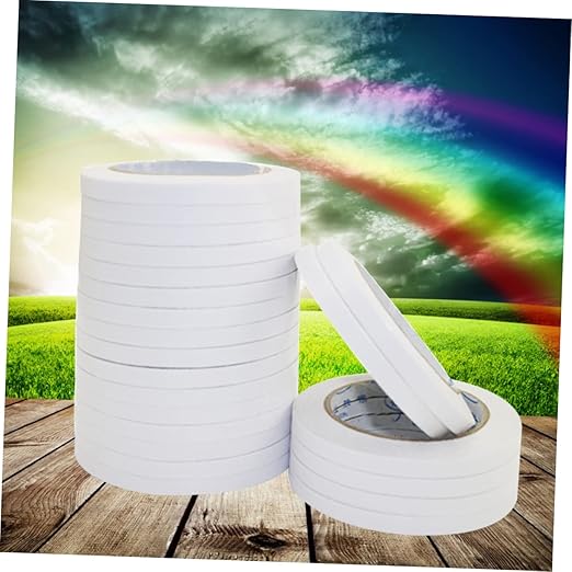 30pcs Double-Sided Adhesive Tape Strong Hold Removable for Crafts Office School Adhesive Fastener Tape