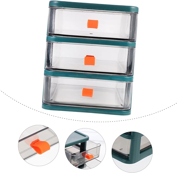 Pp Multi-story Desktop Organizer Home Office Accessories Desk Storage Cubes File Organizer