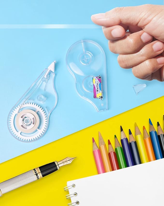 Correction Tape, 12-Pack