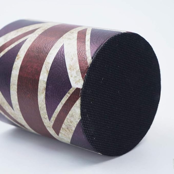 DreamsEden Vintage Pen Pencil Holder Cup Retro Pattern Desk Organizer for Home Office Bedroom (Union Jack Flag Round)