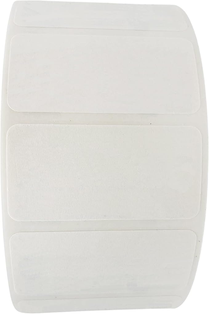 2x1 Dissolvable Food Labels, 1000 Label Stickers, Bottle Labels for Storage Bins, Sticker Labels for Food containers, (1000, Blank)